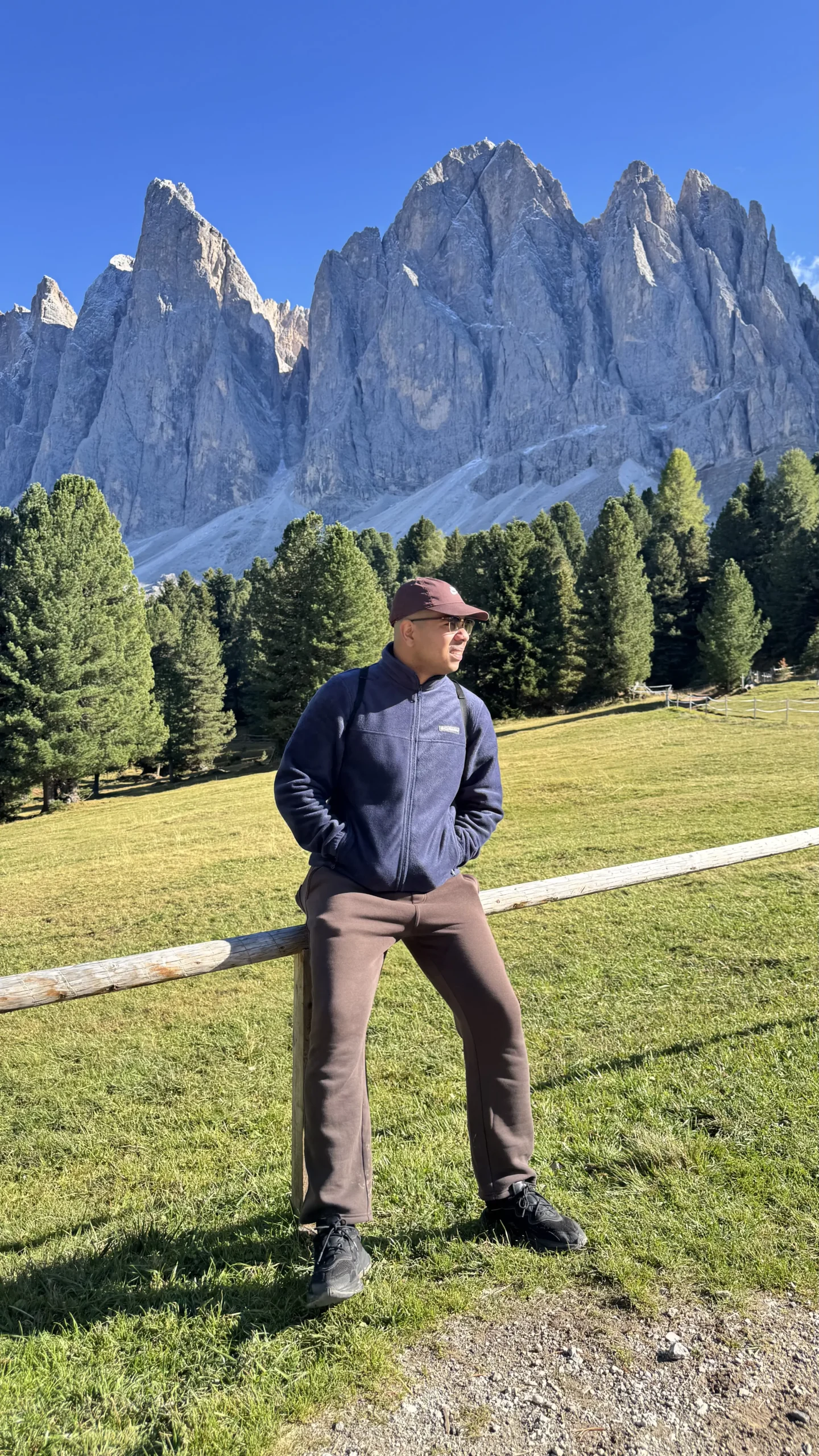 Irineu De Freitas Jr nas Dolomitas